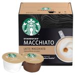 STARBUCKS by Nescafe Dolce Gusto Latte Macchiato Coffee 12 Capsules (Pack 3) - 12397696