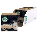 STARBUCKS by Nescafe Dolce Gusto Latte Macchiato Coffee 12 Capsules (Pack 3) - 12397696
