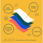 Nixi Body Susie Reusable Pants L NBSUSIEBLACKL