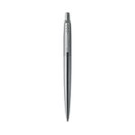 Parker Jotter Ballpoint Pen Stainless Steel/Chrome Barrel Blue Ink Gift Box - 1953170