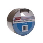 GoSecure Packaging Tape 50mmx66m Brown (Pack of 6) PB02296