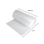 Go Secure by 5 Star Bubble Wrap Rolls 300mm x 5m Transparent PB10604