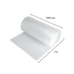Go Secure by 5 Star Bubble Wrap Rolls 500mm x 5m Transparent PB10605