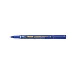 Pentel Permanent Marker Super Fine Point Blue Pack of 12 NFS410-C