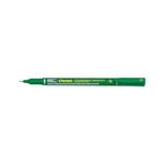 Pentel Permanent Marker Super Fine Point Green Pack of 12 NFS410-D