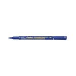 Pentel Permanent Marker Fine Point Blue Pack of 12 NM470-C