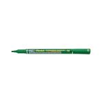 Pentel Permanent Marker Fine Point Green Pack of 12 NM470-D