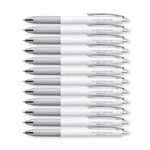 Pentel Floatune Retractable Rollerball 0.8mm Black Pack of 12 BY208-AX