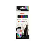 Pentel S40 Pointliners Assorted Colours (Pack of 6) S40-6