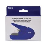Pentel Plus Staple-Free Stapler Blue 31147