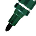 Pentel N50 Permanent Green Marker Bullet Tip (Pack of 12) N50-D