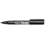 Pentel NN50 Permanent Marker Bullet Tip Black (Pack of 12) NN50-A