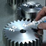 Pentel Paint Marker Bullet Tip Medium White (Pack of 12) X100W