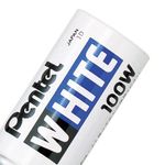 Pentel Paint Marker Bullet Tip Medium White (Pack of 12) X100W
