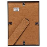 Hampton Frames Backloading Certificate Frame A4 Black A4MARBLK-NG