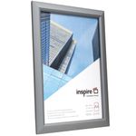 Hampton Frames Promote It Frame A4 Aluminium Non Glass Cover PAPFA4B