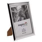 Hampton Frames Certificate Frame A4 Silver Chrome PILA4SHIN-NG