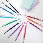 Pilot FriXion Ball Stick Erasable Gel Pens Wallet Assorted (Pack of 12) 5012052061989