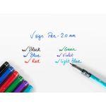Pilot Black V-Sign Pens (12 Pack) SWVSP01