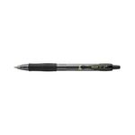Pilot G-2 Plus Begreen Gel Ink Rollerball Medium Black (Pack of 12) PUJ163166