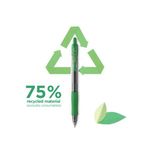 Pilot G-2 Plus Begreen Gel Ink Rollerball Medium Green (Pack of 12) PUJ166549