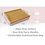 Aidapt Wooden Lap Tray with Cushion VM938D