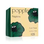 Poppies 2-Ply Napkins 33cm Forest Green (Pack of 2000) 3324FG/CASE