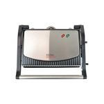 Lloytron KitchenPerfected Health Grill/Panini Press Black/Steel LY2701