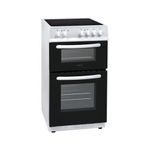 Statesman Electric Cooker Double Oven 50cm White EDC50W