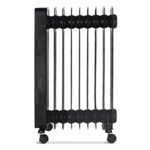 Igenix 2000W Digital Oil Filled Radiator with Timer Black IG2621BL