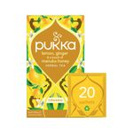 Pukka Organic Lemon Ginger and a Touch of Manuka Honey Tea Bags (Pack of 20) 801543