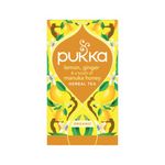 Pukka Organic Lemon Ginger and a Touch of Manuka Honey Tea Bags (Pack of 20) 801543