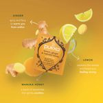 Pukka Organic Lemon Ginger and a Touch of Manuka Honey Tea Bags (Pack of 20) 801543