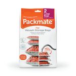 Packmate Large Flat Vacuum Storage Bags (Pack of 2) C40406-GRE