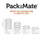 Packmate Large Flat Vacuum Storage Bags (Pack of 2) C40406-GRE