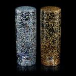 Shake and Shine Light Up Glitter Tub Gold/Silver Battery Operated (Pack of 2) SGSGS