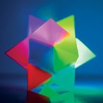 Flashing 12 Pointed Prism Ball Battery Operated SFPRISM