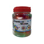 Acrylic Pebbles Shatterproof Assorted Sizes Assorted Colours (Pack of 30) AP30