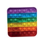 Pop Fidget Pad Square Multicoloured 125x125x10mm POPSQM