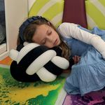 Compact Cuddle Ball 250mm Diameter Black/White CUDWB