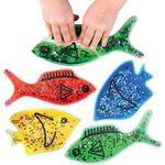 Fidget Toy Jelly Fish Design Assorted 200mm (Pack of 4) FGJF4