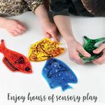 Fidget Toy Jelly Fish Design Assorted 200mm (Pack of 4) FGJF4