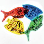 Fidget Toy Jelly Fish Design Assorted 200mm (Pack of 4) FGJF4