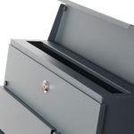 Phoenix Estilo Top Loading Letter Box Graphite MB0121KA