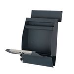 Phoenix Estilo Front Loading Letter Box Graphite MB0122KA