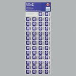Royal Mail First Class Postage Stamp Sheet (Pack of 50) BBS1