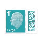 Royal Mail First Class Large Postage Stamps Sheet (Pack of 50) BBSL1