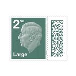 Royal Mail Second Class Large Postage Stamp Sheet (Pack of 50) BBSL2