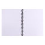 Pukka Pad Ruled Metallic Wirebound Editor Notepad 100 Pages A4 Silver (3 Pack) EM003