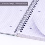 Pukka Pad Square Wirebound Metallic Jotta Notepad 200 Pages A4 (Pack of 3) JM018SQ